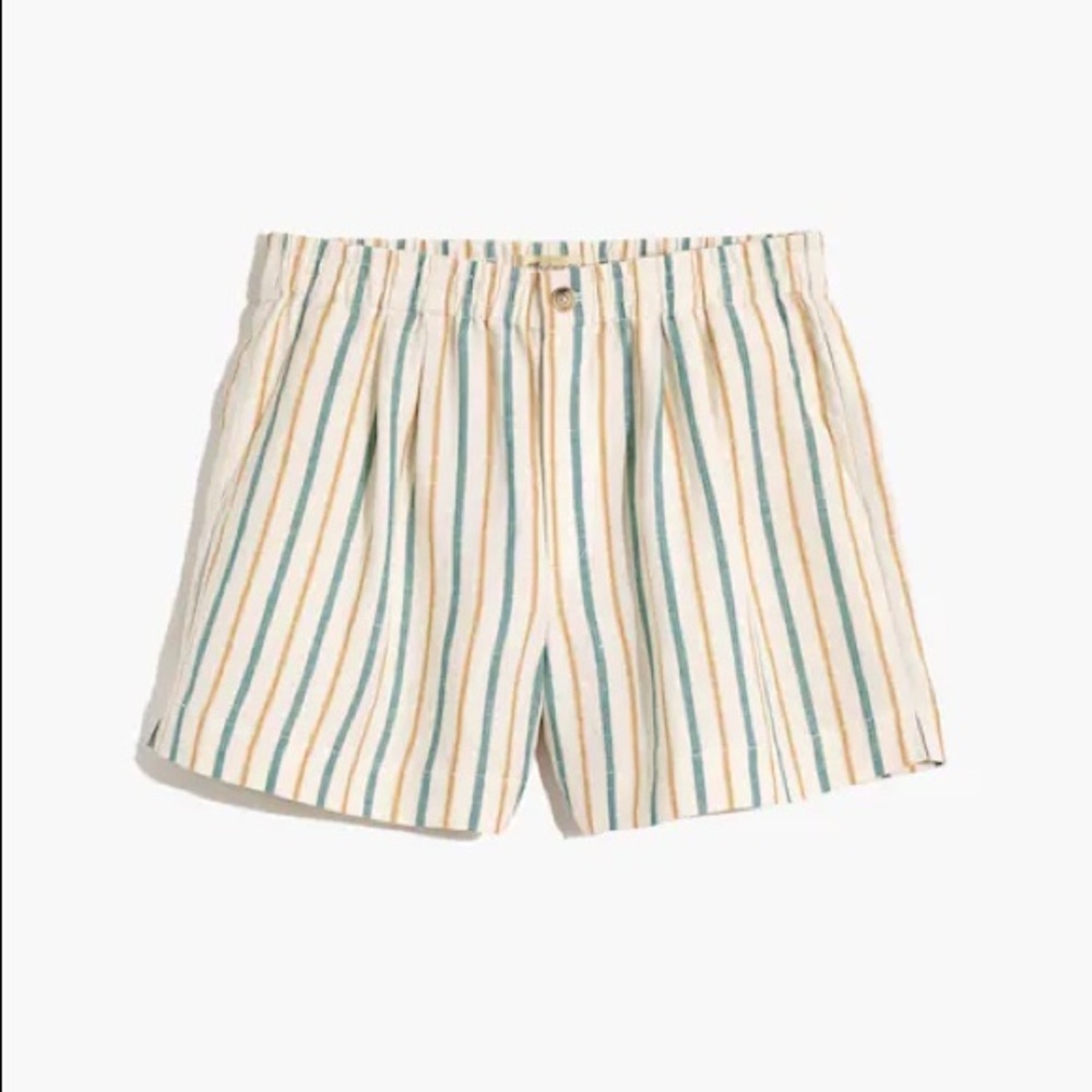 Madewell Track Shorts in Stripe